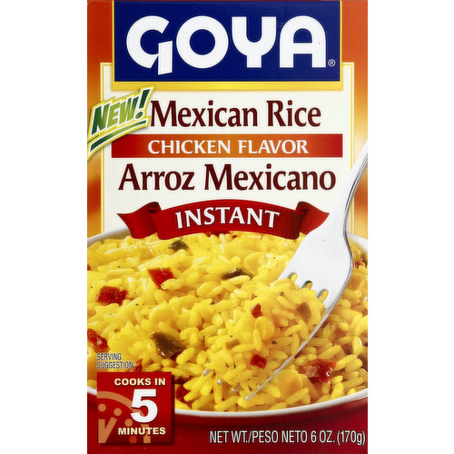 Goya Mexican Rice, Instant, Chicken Flavor