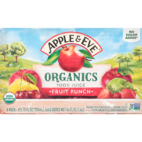 Apple & Eve 100% Juice, Fruit Punch