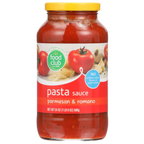 Food Club Parmesan & Romano Pasta Sauce