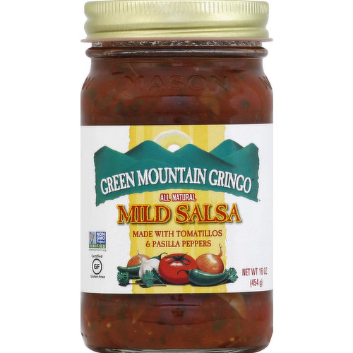 Green Mountain Gringo Salsa, Mild