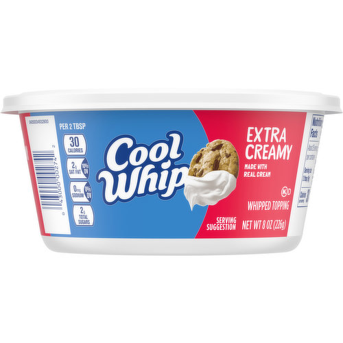 Cool Whip Whipped Cream, Extra Creamy