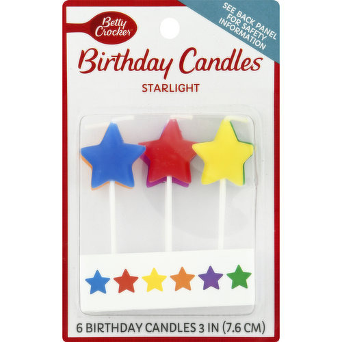 Betty Crocker Birthday Candle, Starlight