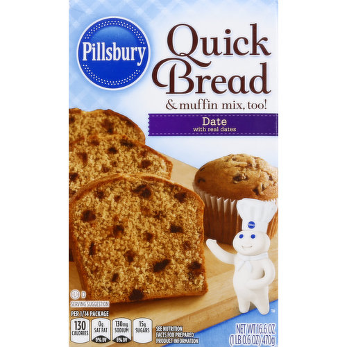 Pillsbury Quick Bread & Muffin Mix, Date