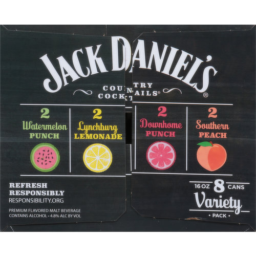 Jack Daniel's Country Cocktails, Variety Pack - King Kullen