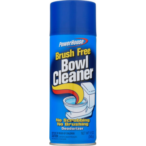 PowerHouse Bowl Cleaner, Brush Free, Deodorizer