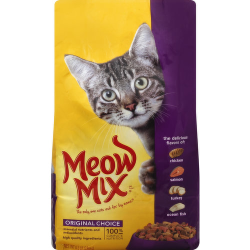 Meow Mix Cat Food, Original Choice