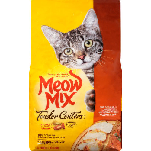 Meow Mix Cat Food, Salmon & White Meat Chicken
