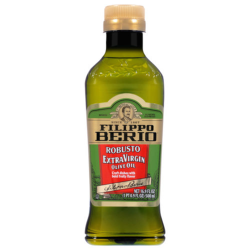 Filippo Berio Olive Oil, Extra Virgin, Robusto