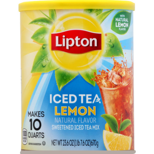 Lipton Iced Tea Mix, Lemon