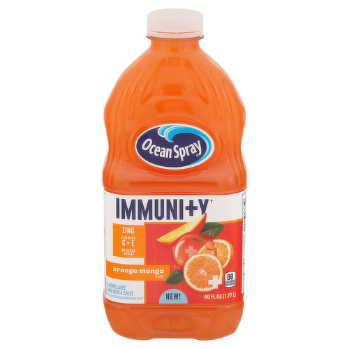 Ocean Spray Juice Drink, Orange Mango Flavor