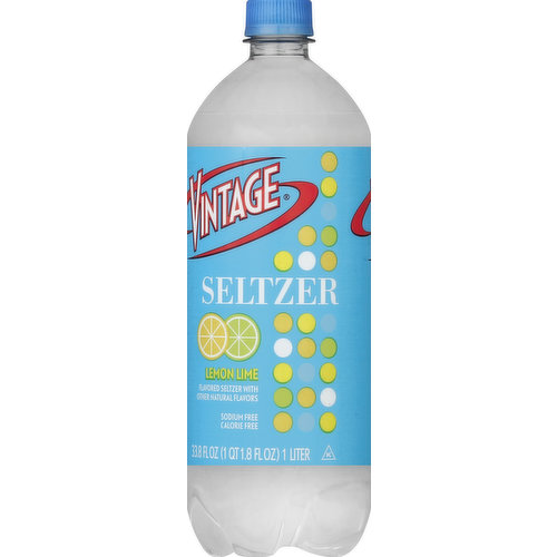 Plastic Seltzer Mayim Chaim, 33.8 Oz