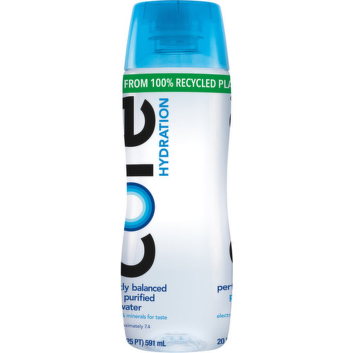 Core Hydration Water, Purified, Perfectly Balanced pH