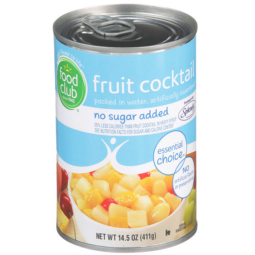 Food Club Fruit Cocktail Packed In Water