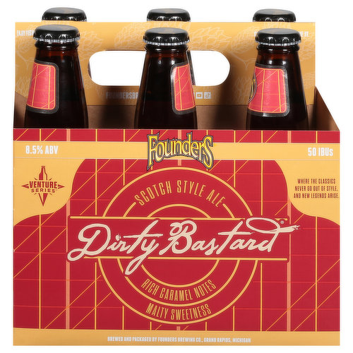 Founders Beer, Scotch Style Ale, Dirty Bastard