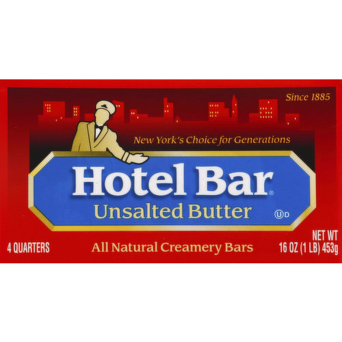 Hotel Bar Butter, Unsalted