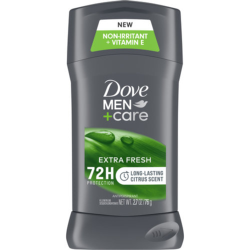 Dove Men+Care Antiperspirant, 72H Protection, Extra Fresh
