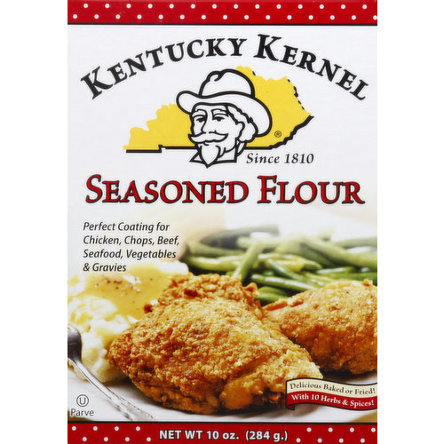 Since 1810. Delicious baked or fried! With 10 herbs & spices! A complete seasoned coating. No MSG. This package sold by weight, not by volume. Contents may have settled during shipping.