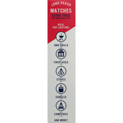 Diamond Matches, Long Reach, Extra Thick