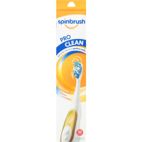 Spinbrush Powered Toothbrush, Medium