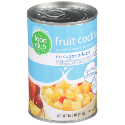 Food Club Fruit Cocktail Packed In Water