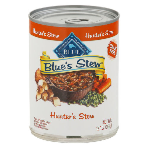 Blue Buffalo Food for Dogs, Natural, Hunter's Stew