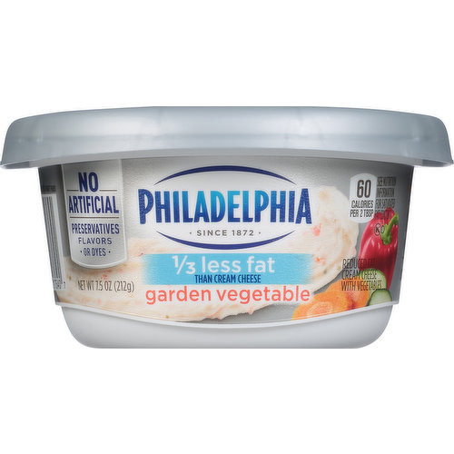 Philadelphia Cream Cheese, Garden Vegetable