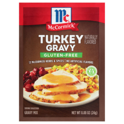 McCormick Gravy Mix, Gluten-Free, Turkey