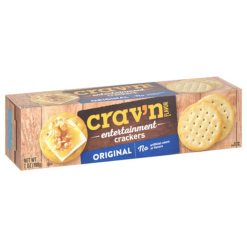 Crav'n Flavor Crackers, Entertainment, Original