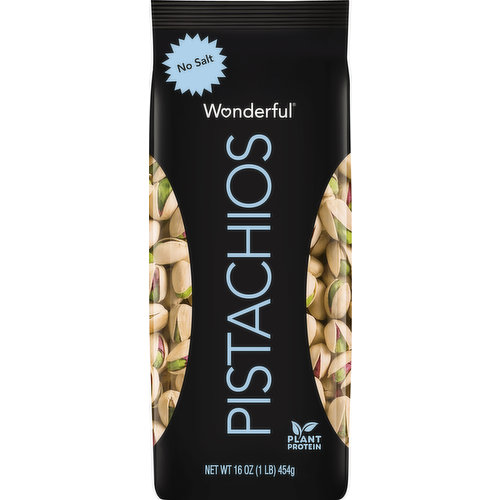 Wonderful Pistachios Pistachios, No Salt