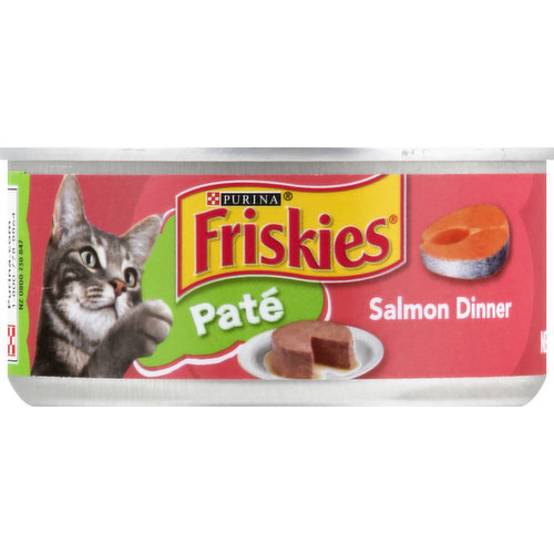 Friskies Cat Food, Salmon Dinner