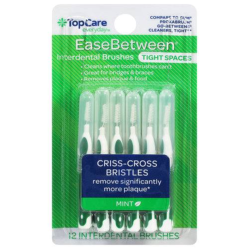 TopCare Interdental Brushes, Mint, EaseBetween