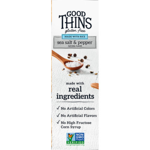  Good Thins Sea Salt Corn Snacks Gluten Free Crackers