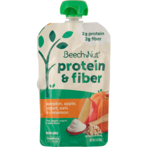 Beech-Nut Pumpkin, Apple, Yogurt, Oats & Cinnamon, Toddlers (12+ Months)