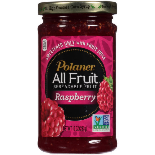 Polaner Spreadable Fruit, Raspberry