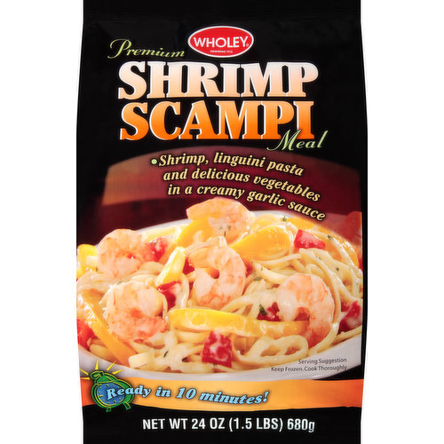 Wholey Shrimp Scampi Meal, Premium