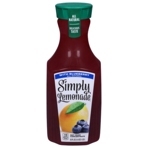 Simply Lemonade, with Blueberry