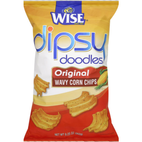 WISE Corn Chips, Wavy, Original