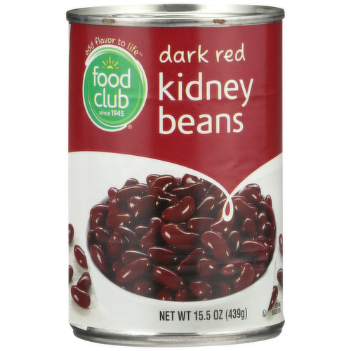 Food Club Dark Red Kidney Beans