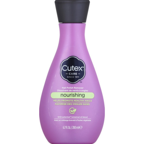 Cutex Nail Polish Remover, Nourishing