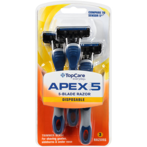 TopCare Apex 5, 5-Blade Disposable Razor