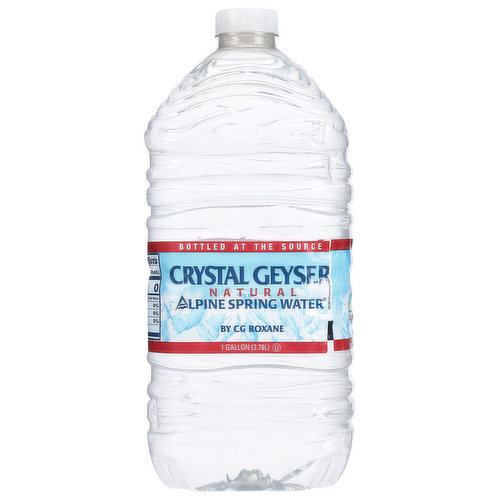 Crystal Geyser Alpine Spring Water, Natural