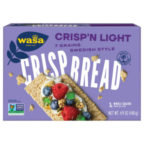 Wasa Crispbread, Crisp'N Light, Swedish Style