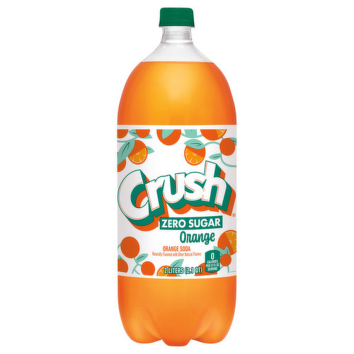 Crush Soda, Zero Sugar, Orange
