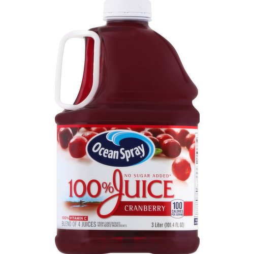 Ocean Spray 100% Juice, Cranberry