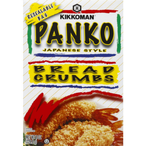 Kikkoman Bread Crumbs, Panko, Japanese Style