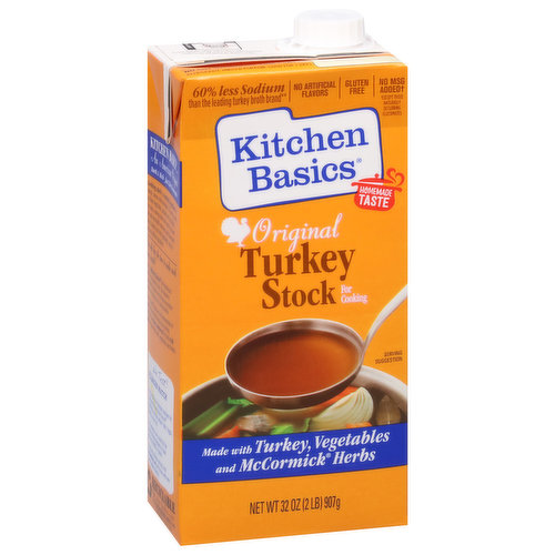 Kitchen Basics Original Turkey Stock, 32 fl oz
