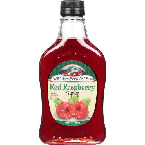 Maple Grove Farms of Vermont Syrup, Red Raspberry