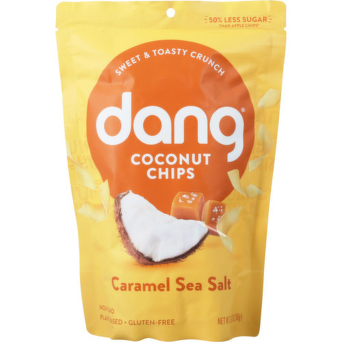 Dang Coconut Chips, Caramel Sea Salt