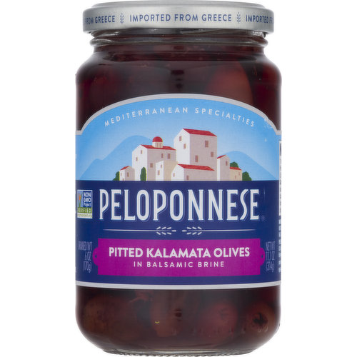 Peloponnese Olives, Pitted Kalamata