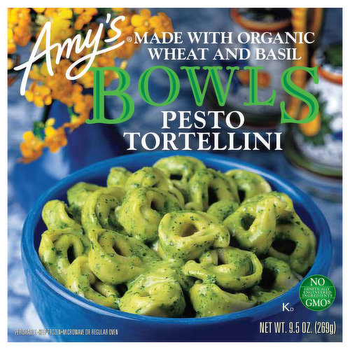 Amy's Bowls Pesto Tortellini, 9.5 oz